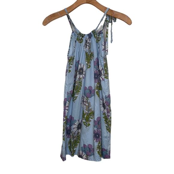 Pink Chicken Girls Blue Floral sundress size 10Y - Picture 3 of 6